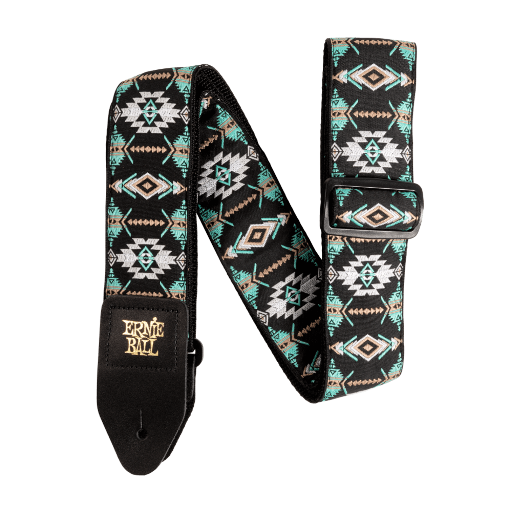 Ernie Ball NEW Ernie Ball Jacquard Guitar Strap - Southwestern Turquoise