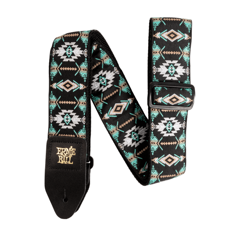Ernie Ball NEW Ernie Ball Jacquard Guitar Strap - Southwestern Turquoise