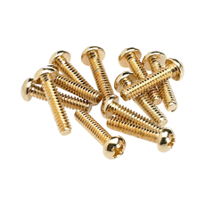 Fender NEW Fender Pickup/Selector Switch Mounting Screws - Gold - Pack of 12
