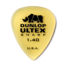 Dunlop NEW Dunlop Ultex Sharp Picks - 1.40mm - Pack of 6