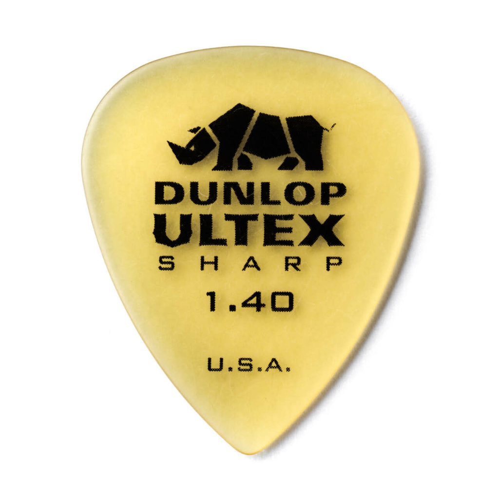 Dunlop NEW Dunlop Ultex Sharp Picks - 1.40mm - Pack of 6