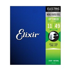 Elixir Elixir Electric Optoweb  Medium - .011-.049