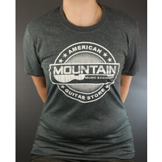 MME NEW MME American Guitar Store Distressed Logo Tee - Heather Grey - L