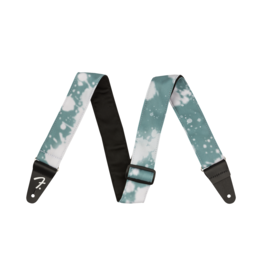 Fender NEW Fender Tie Dye Acid Wash Guitar Strap - Teal