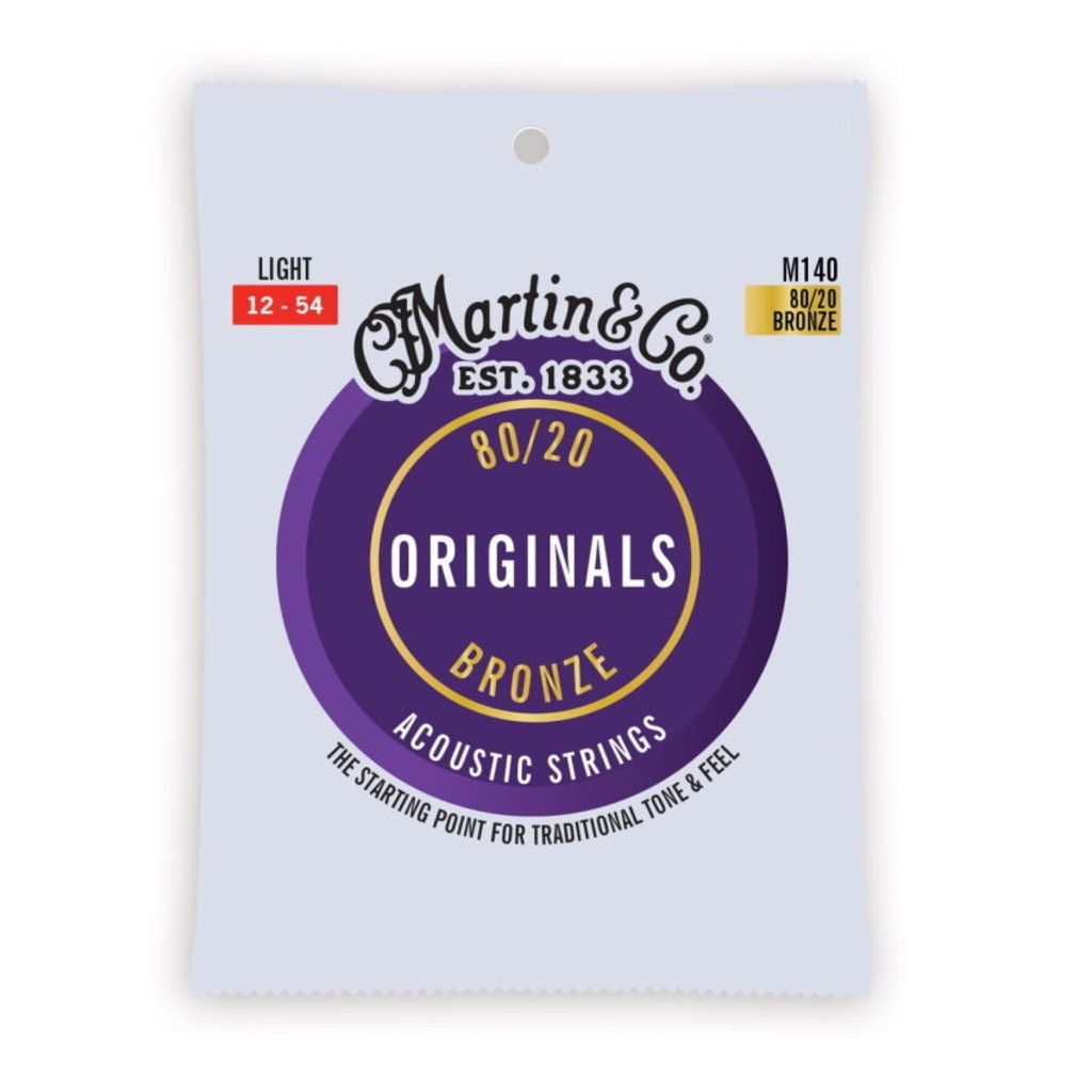 Martin NEW Martin Original Strings - 80/20 Bronze - Light