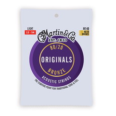 Martin NEW Martin Original Strings - 80/20 Bronze - Light