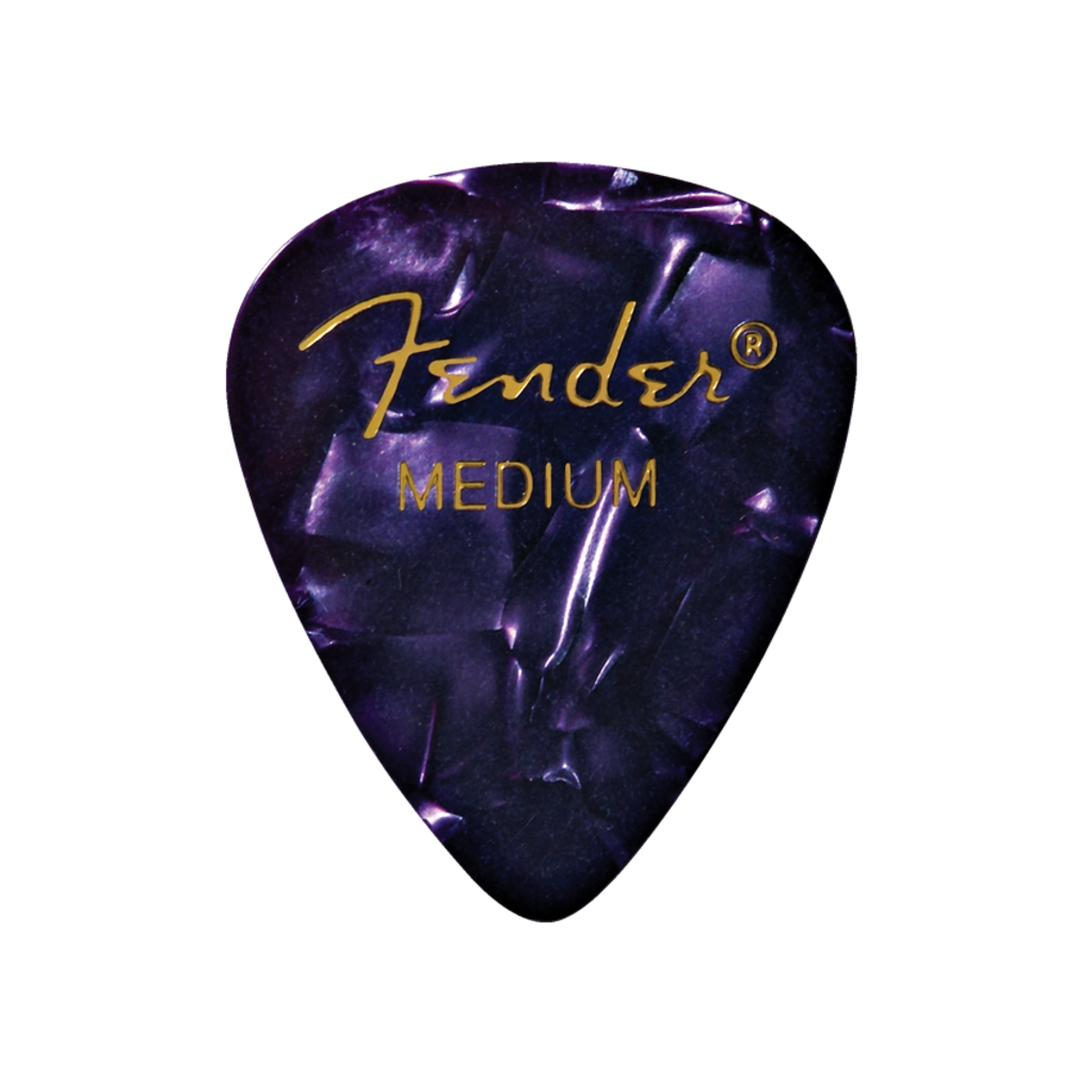 Fender NEW Fender 351 Pick - Purple Moto - Medium - 12-Pack