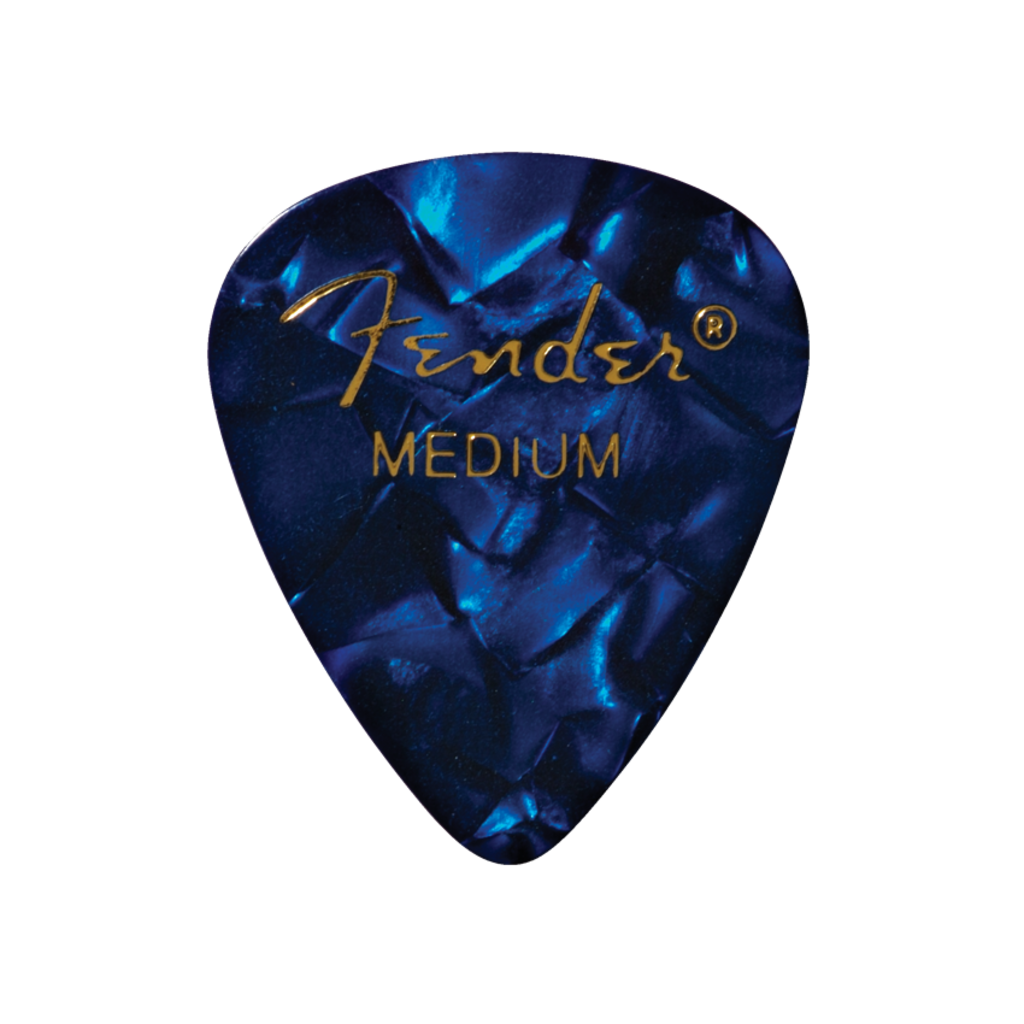 Fender NEW Fender 351 Pick - Blue Moto - Medium - 12-Pack