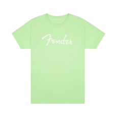Fender NEW Fender Spaghetti Logo T-Shirt - Surf Green - S
