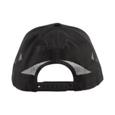 Fender NEW Fender Silver Thread Logo Snapback Trucker Hat - Black