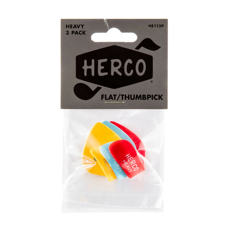 Dunlop NEW Herco Thumbpicks - Heavy