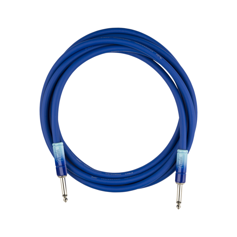 Fender NEW Fender Ombré Cable - Belair Blue - 10'
