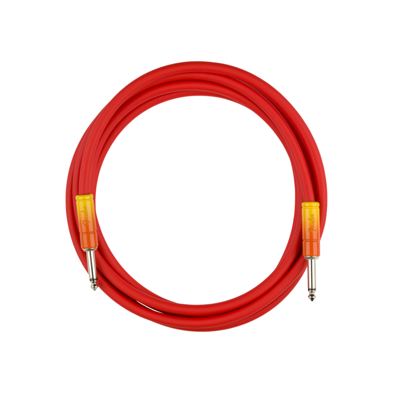 Fender NEW Fender Ombré Cable - Tequila Sunrise - 10'