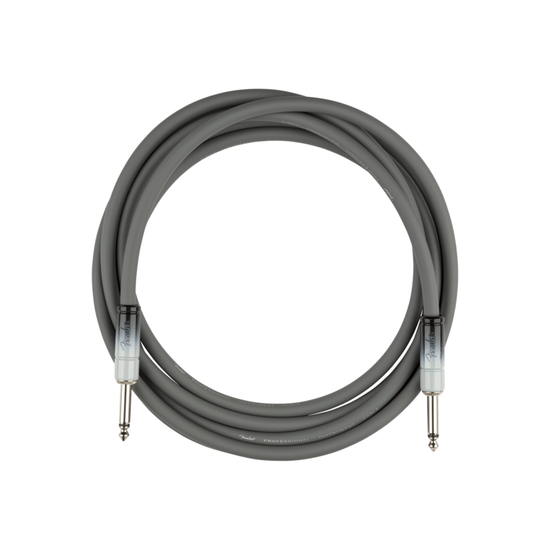 Fender NEW Fender Ombré Cable - Silver Smoke - 10'