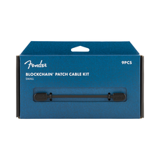 Fender NEW Fender Blockchain Patch Cable Kit - Black - Small