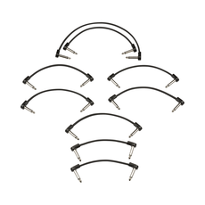 Fender NEW Fender Blockchain Patch Cable Kit - Black - Small
