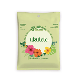 Martin Martin 41Y18M600 Fluorocarbon Soprano/Concert Ukulele Strings