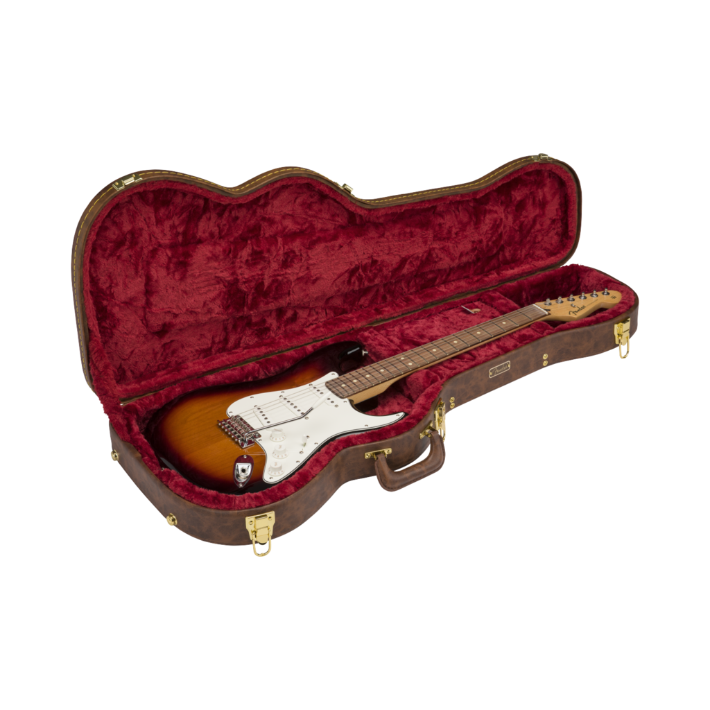 Fender NEW Fender Stratocaster/Telecaster Poodle Case - Brown