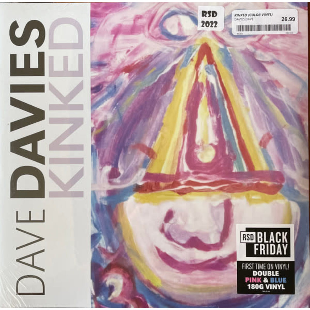 Vinyl NEW Dave Davies – Kinked-LP-RSD
