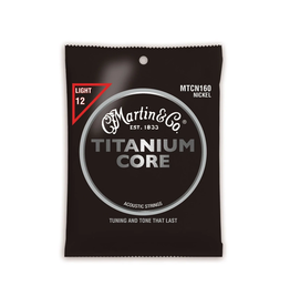 Martin NEW Martin Titanium Core Acoustic Strings - Light - .012-.053