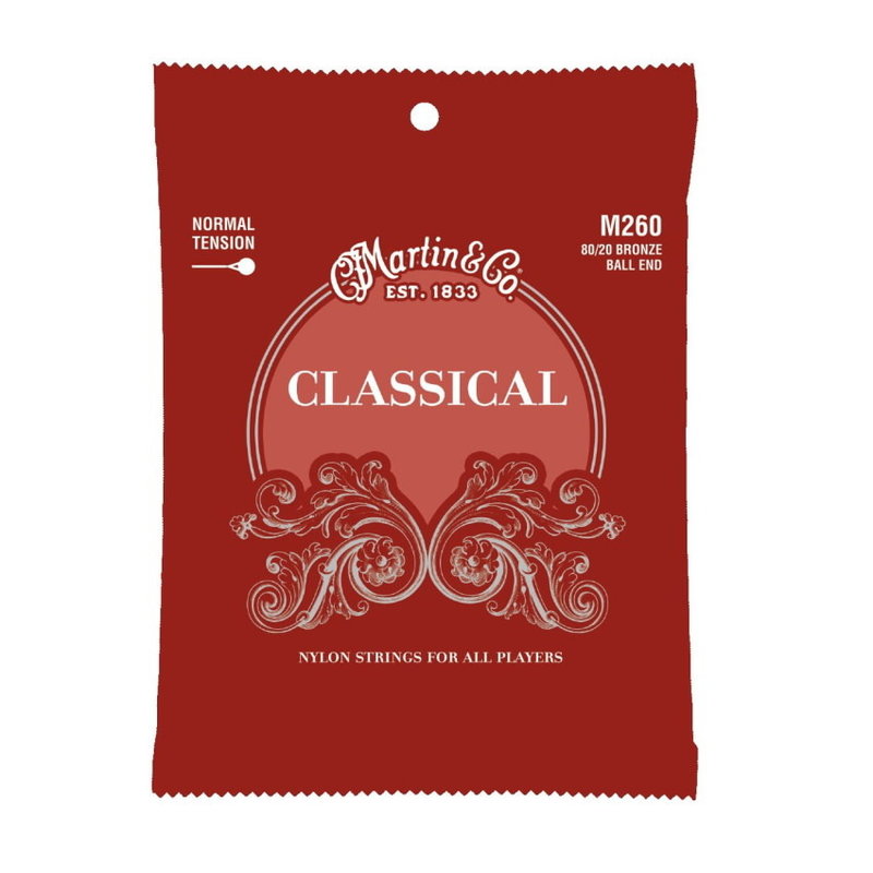 Martin NEW Martin Classical Nylon Strings - Ball End - Normal Tension