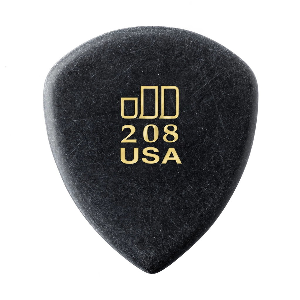 Dunlop NEW Dunlop Jazztone Large Point Tip Pick - 6-Pack