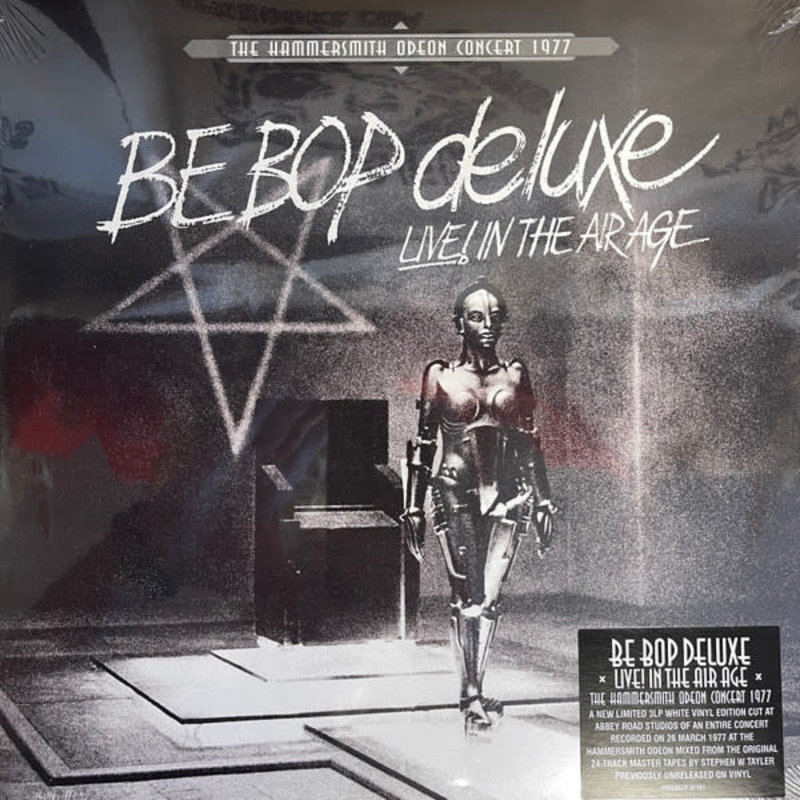 Vinyl NEW Be Bop Deluxe – Live! In The Air Age-LP-White