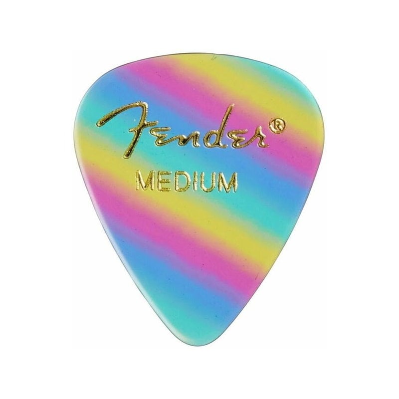 Fender NEW Fender Rainbow Picks - Medium - 12 Pack