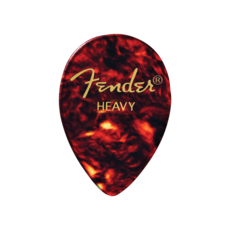 Fender NEW Fender Classic Celluloid Picks - Shell - Heavy - 12 Pack
