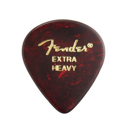 Fender NEW Fender Classic Celluloid Picks - Shell - Extra Heavy - 12 Pack