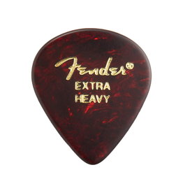Fender NEW Fender Classic Celluloid Picks - Shell - Extra Heavy - 12 Pack