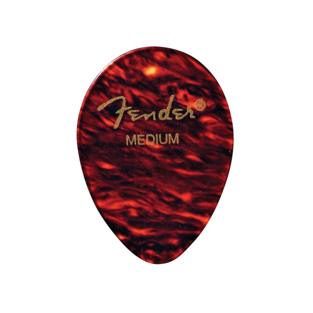 Fender NEW Fender Classic Celluloid Picks - Shell - Medium - 12 Pack