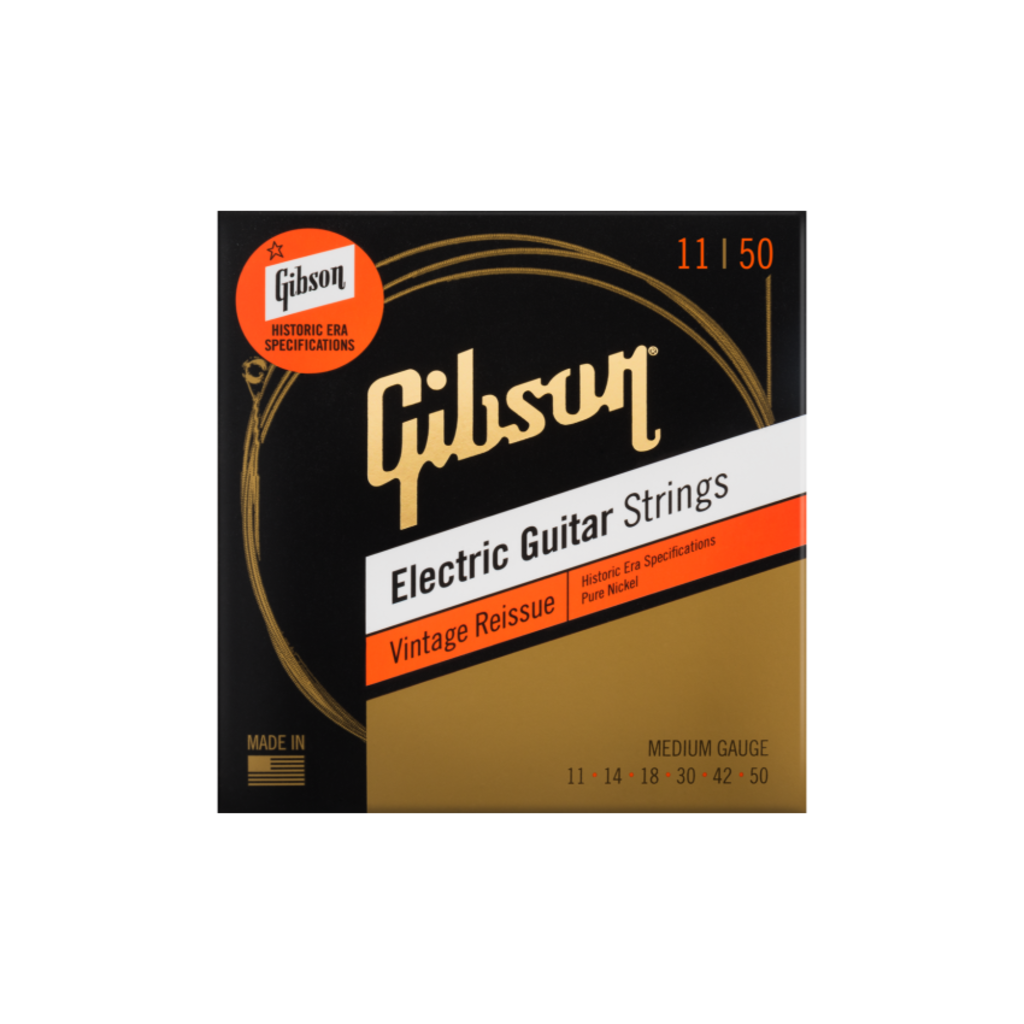 Gibson NEW Gibson Vintage Reissue Electric Guitar Strings - .011-.050
