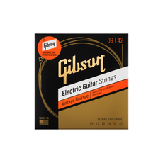 Gibson NEW Gibson Vintage Reissue Electric Guitar Strings - .009-.042