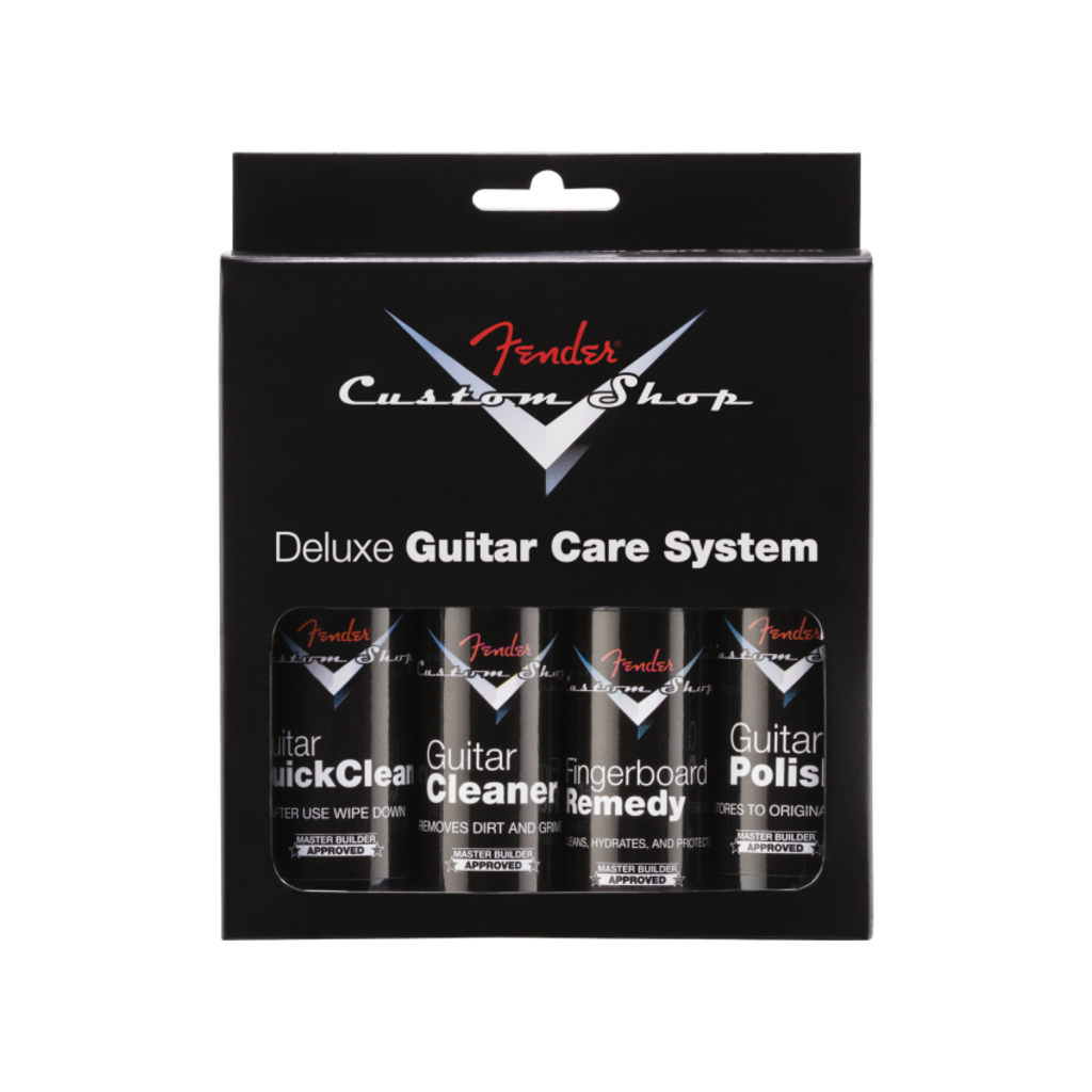 Fender NEW Fender Custom Shop Deluxe Guitar Care System - 4 Pack