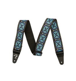 Fender NEW Fender Pasadena Woven Strap - Blue Snowflake
