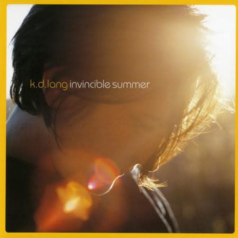 Vinyl NEW k.d. lang – Invincible Summer-LP-Yellow Vinyl