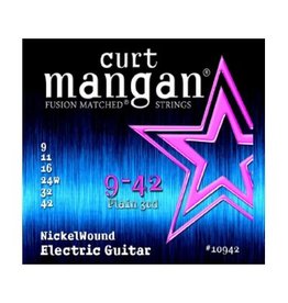 Curt Mangan NEW Curt Mangan Nickel Wound Electric Strings - .009-.042