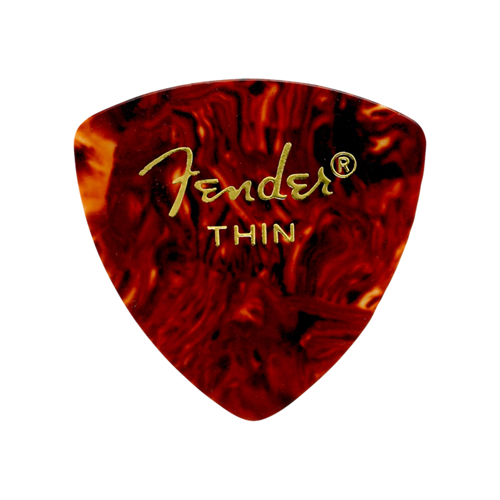 Fender NEW Fender Classic Celluloid Picks - 346 Shape - Shell - Thin - 12 Pack