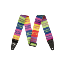 Fender NEW Fender MonoNeon Logo Strap - Multi-Color