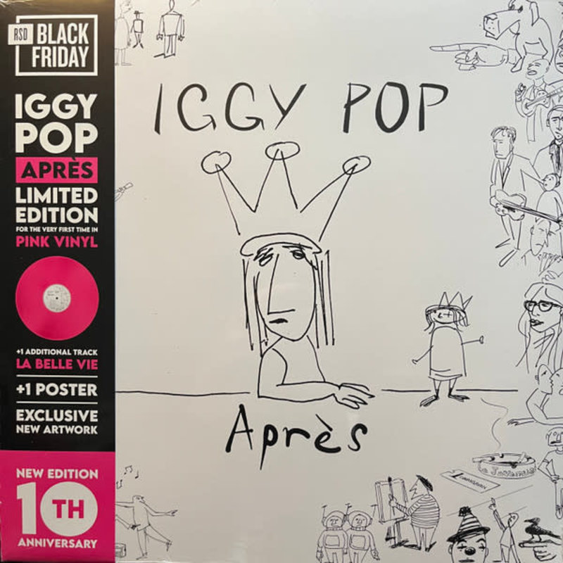 Vinyl NEW Iggy Pop – Après-RSD-Pink Vinyl
