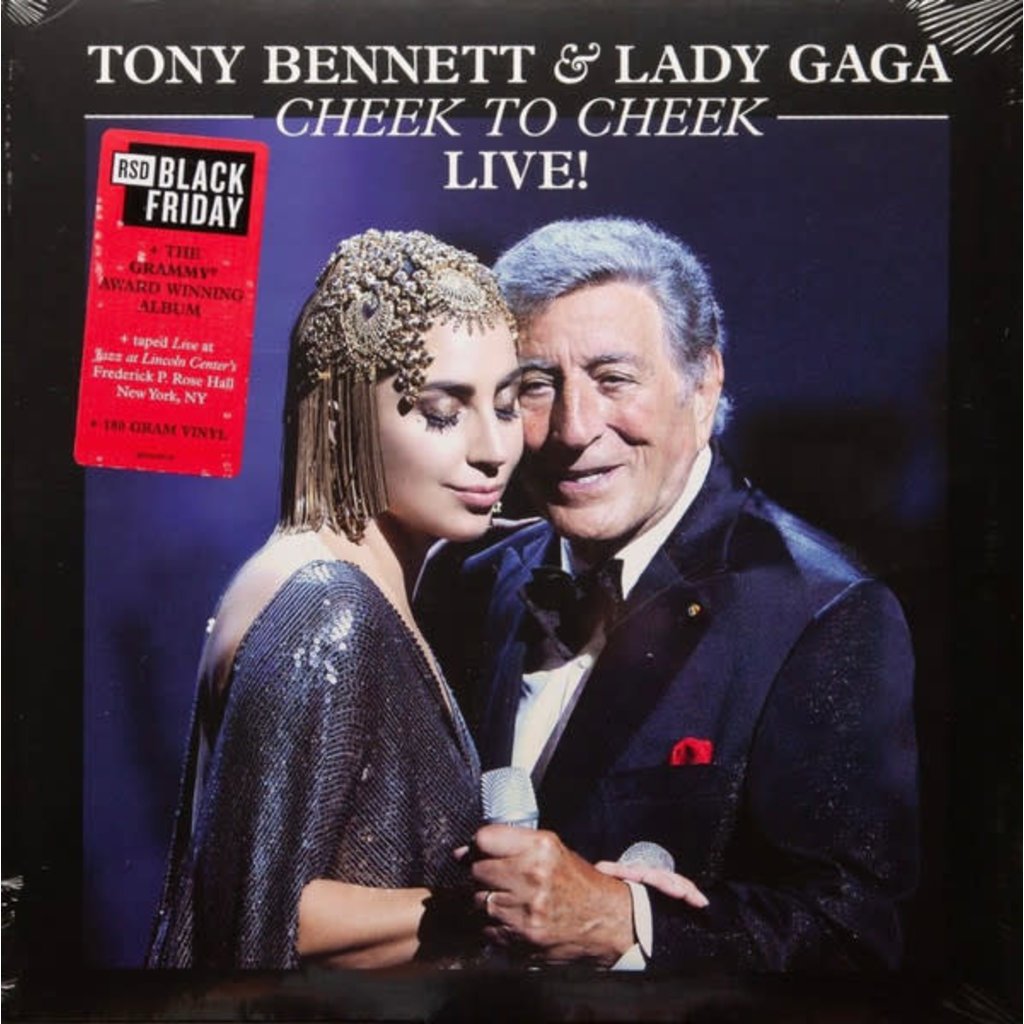 Vinyl NEW Tony Bennett & Lady Gaga–Cheek To Cheek Live!-RSD