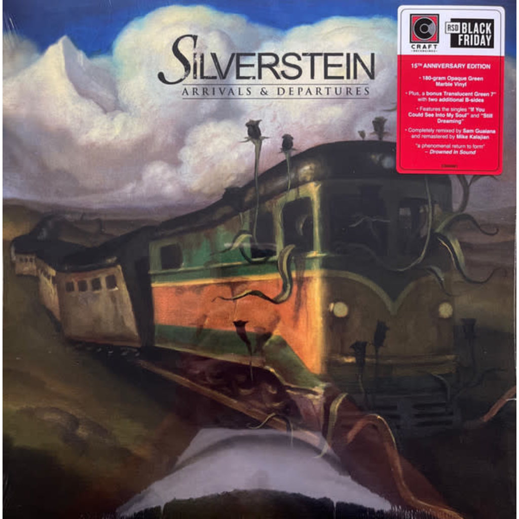 Vinyl NEW Silverstein – Arrivals & Departures-RSD-Green Vinyl