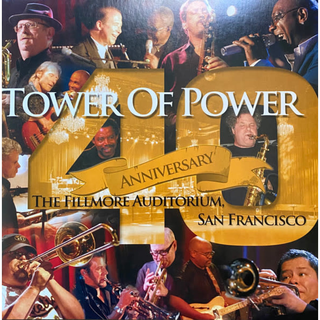 Vinyl NEW Tower Of Power – 40th Anniversary The Fillmore Auditorium-RSD