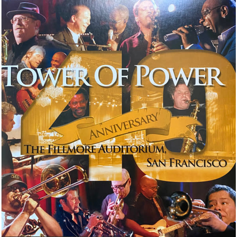 Vinyl NEW Tower Of Power – 40th Anniversary The Fillmore Auditorium-RSD