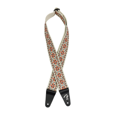 Fender NEW Fender Pasadena Woven Strap - Lattice Orange