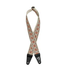 Fender NEW Fender Pasadena Woven Strap - Lattice Orange