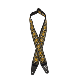 Fender NEW Fender Pasadena Woven Strap - Yellow Lotus