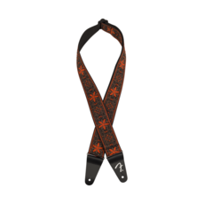Fender NEW Fender Pasadena Woven Strap - Orange Wallflower