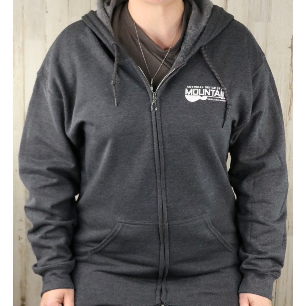 MME NEW MME 10th Anniversary Zip Up Hoodie - Dark Heather - XL